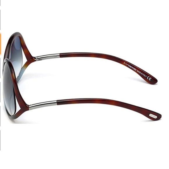 Tom Ford TF 372 Ivanna Havana Brown oversize  Sunglasses main image 3
